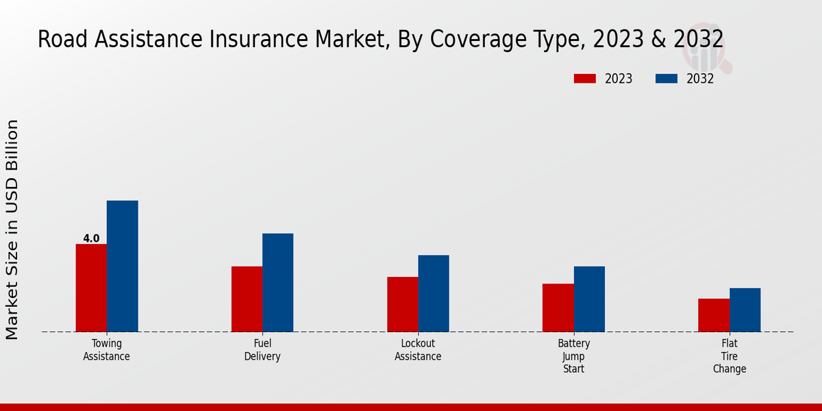 Road Assistance Insurance Market Coverage Type Insights