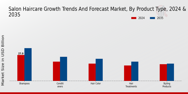 Salon Haircare Market Product Type Insights