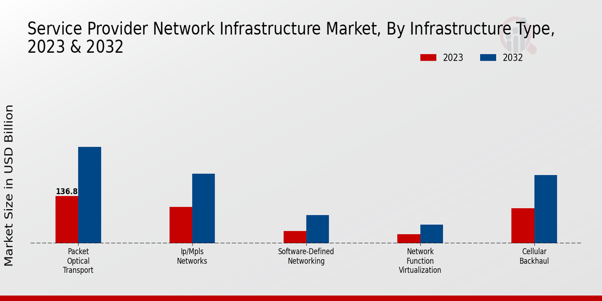 Service Provider Network Infrastructure Market Infrastructure Type Insights