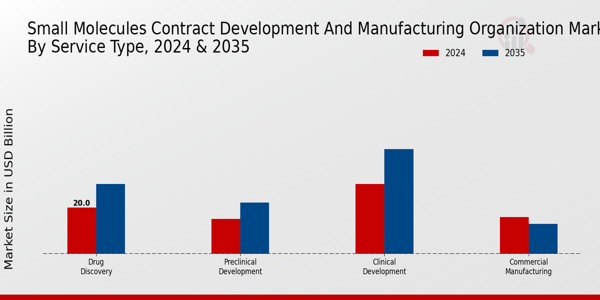 Small Molecules Contract Development And Manufacturing Organization Market Segment