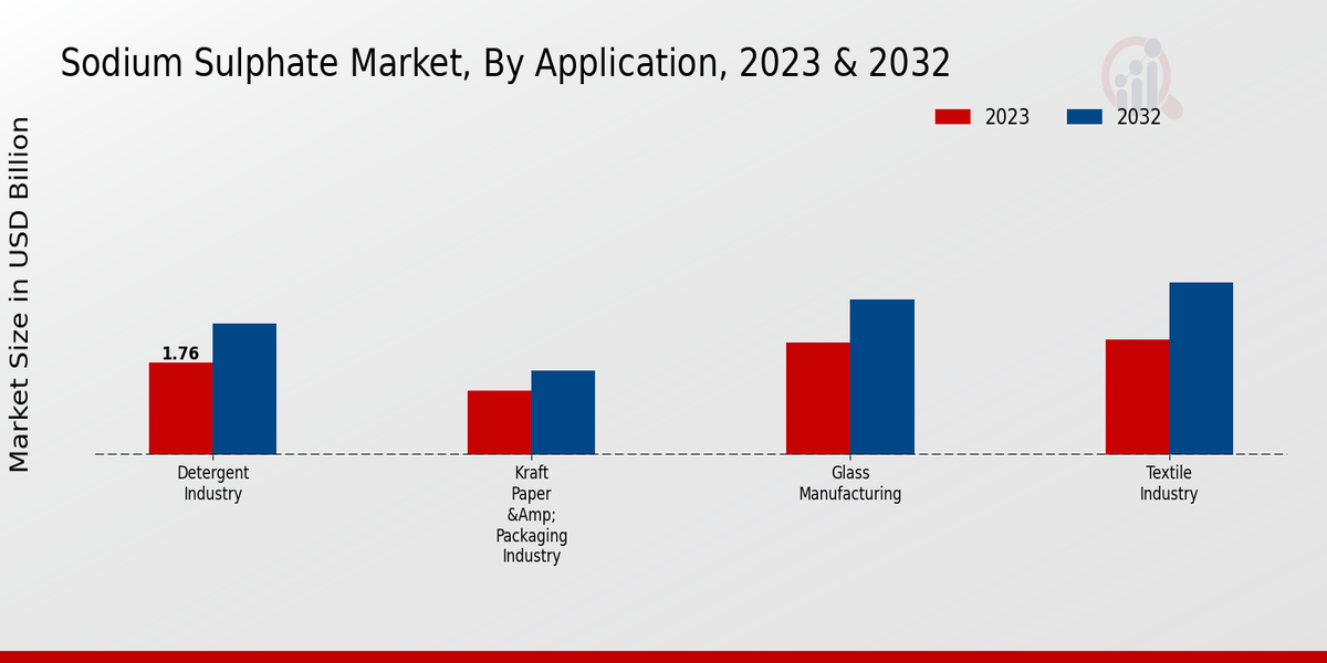 Sodium Sulphate Market Application Insights