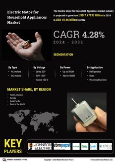 Electric Motor for Household Appliances Market