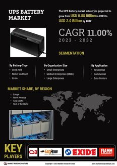 UPS Battery Market