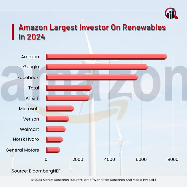 Amazon Is The Largest Investor On Renewable Energy For 2024