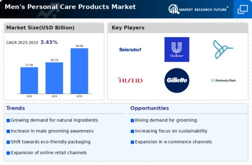 Men's Personal Care Products Market Research Report - Forecast till 2035 Infographic