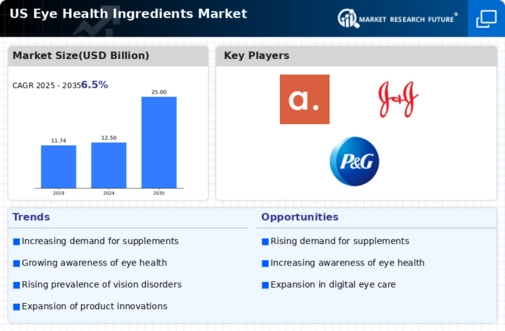 US Eye Health Ingredients Market one Infographic