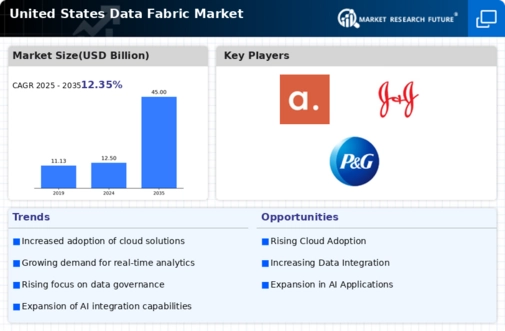 US Data Fabric Market Infographic