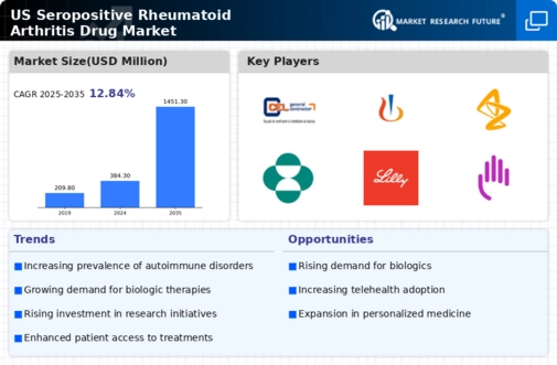 US Seropositive Rheumatoid Arthritis Drug Market Infographic