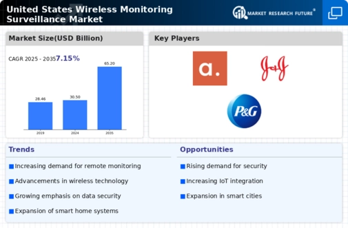 US Wireless Monitoring Surveillance Market Infographic