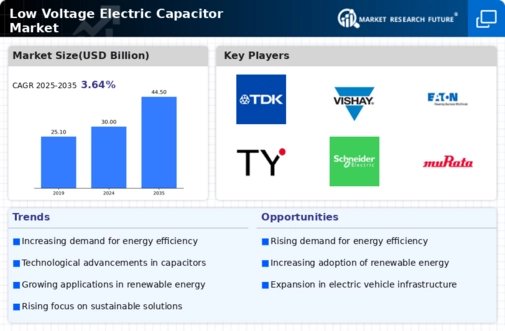 Low Voltage Electric Capacitor  Market Research Report - Global Forecast by 2034 Infographic
