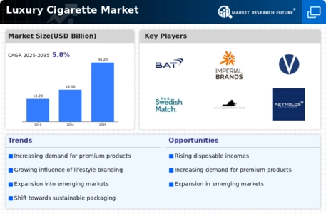 Luxury Cigarette Market Infographic