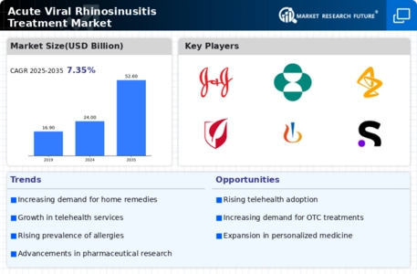 Acute Viral Rhinosinusitis Treatment Market Infographic