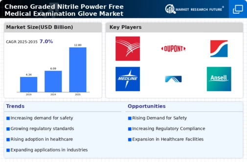 Chemo Graded Nitrile Powder Free Medical Examination Glove Market Research Report - Global Forecast till 2034 Infographic