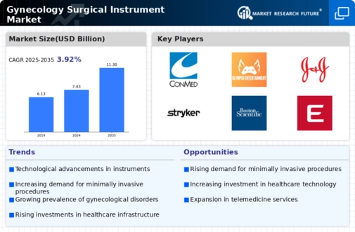 Gynecology Surgical Instrument Market Research Report — Global Forecast till 2034 Infographic