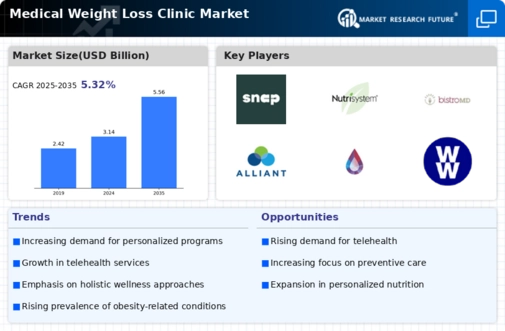 Medical Weight Loss Clinic Market Research Report - Global Forecast To 2034 Infographic
