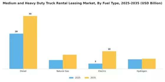 Medium Heavy Duty Truck Rental Leasing Market Segment Image 2