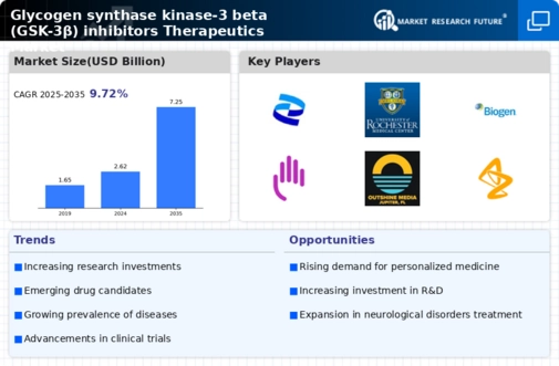Glycogen synthase kinase-3 beta (GSK-3β) inhibitors Therapeutics 2034 Infographic