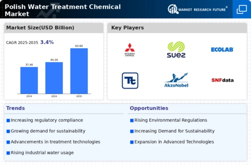 Polish Water Treatment Chemical Market Research Report — Global Forecast till 2034 Infographic