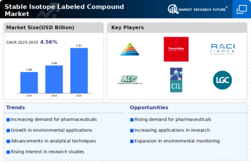 Stable Isotope Labeled Compound Market Research Report - Global Forecast by 2034 Infographic