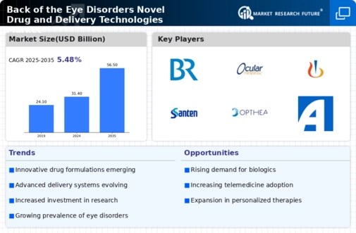Back Of The Eye Disorders Novel Drug And Delivery Technologies Market Research Report — Global Forecast till 2034 Infographic