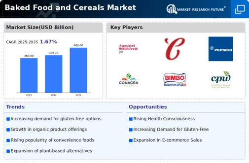Baked Food and Cereals Market Research Report - Forecast Till 2035 Infographic