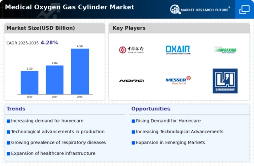 Medical Oxygen Gas Cylinder Market Infographic
