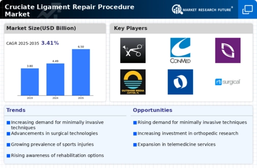 Cruciate Ligament Repair Procedure Market Research Report - Forecast Till 2035 Infographic