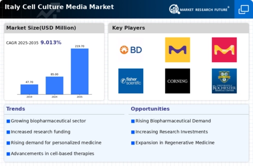 Italy Cell Culture Media Market Research Report - Forecast to 2035 Infographic
