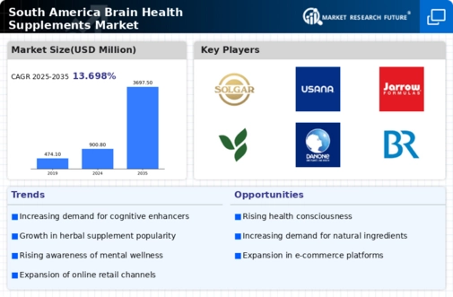 South America Brain Health Supplements Market Research Report —Forecast till 2035 Infographic