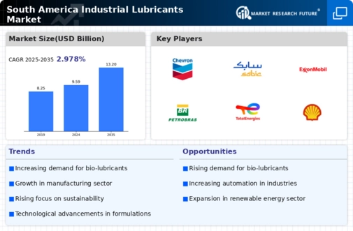 South America Industrial Lubricants Market Infographic