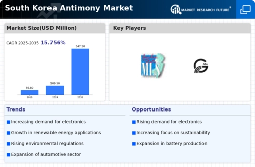 South Korea Antimony Market Infographic