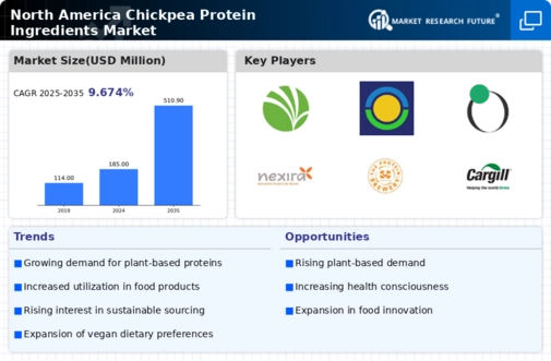 North America Chickpea Protein Ingredients Market Research Report - Forecast Till 2035 Infographic