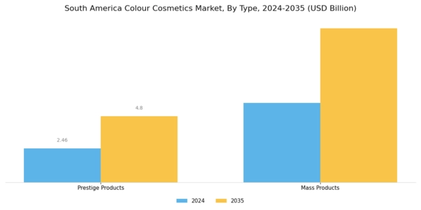 South America Colour Cosmetics Market Segment Image 0