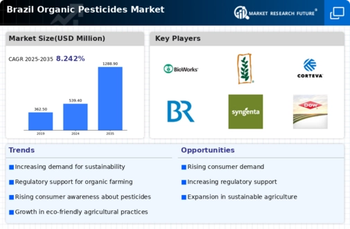 Brazil Organic Pesticides Market Research Report - Forecast to 2035 Infographic