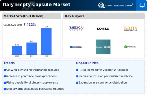 Italy Empty Capsule Market Research Report - Forecast to 2035 Infographic