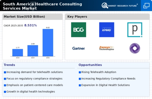 South America Healthcare Consulting Services Market Infographic