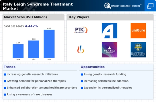 Italy Leigh Syndrome Treatment Market Research Report - Forecast to 2035 Infographic