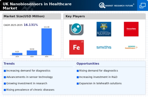 UK Nanobiosensors In Healthcare Market Research Report-Forecast to 2035 Infographic