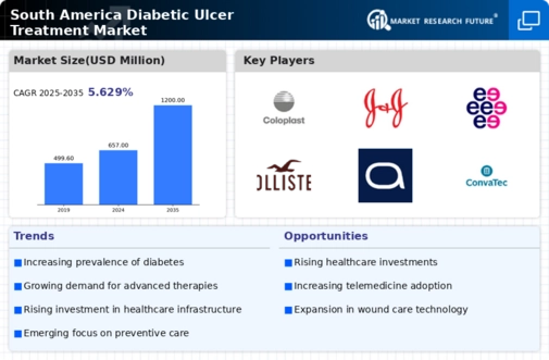 South America Diabetic Ulcer Treatment Market Research Report — Global Forecast till 2035 Infographic