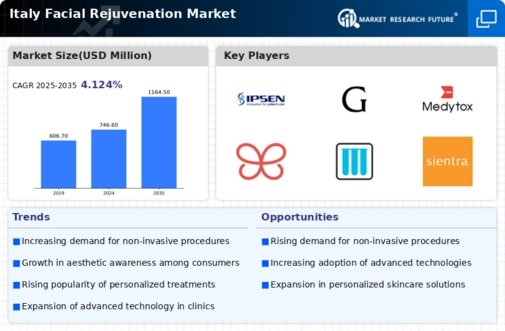Italy Facial Rejuvenation Market Infographic