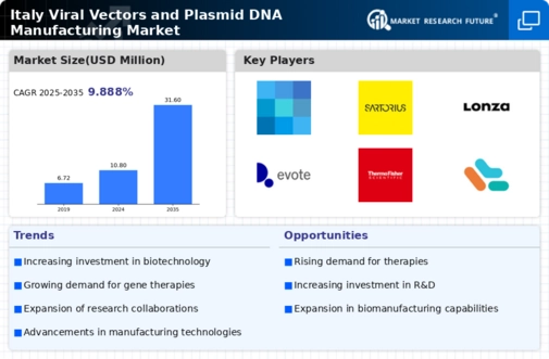 Italy Viral Vectors and Plasmid DNA Manufacturing Market Research Report-Forecast to 2035 Infographic