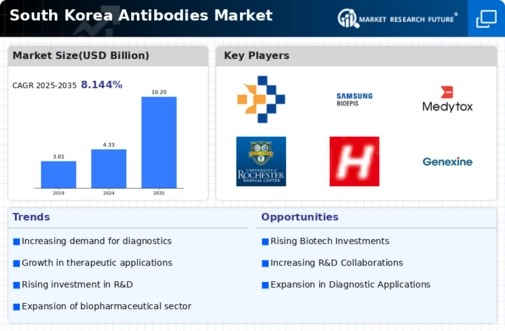 South Korea Antibodies Market Infographic