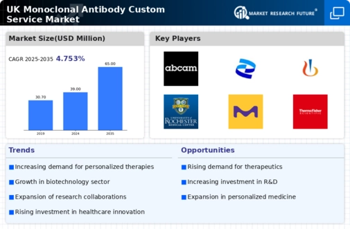 UK Monoclonal Antibody Custom Service Market Research Report — Global Forecast till 2035 Infographic