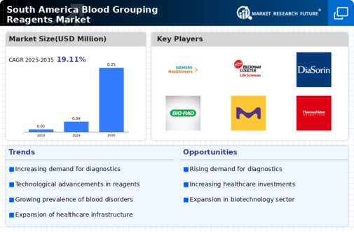 South America Blood Grouping Reagents Market Research Report-Forecast to 2035 Infographic