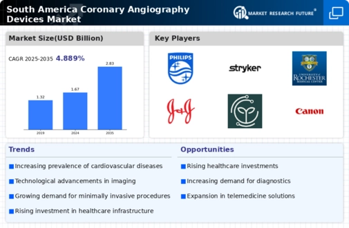 South America Coronary Angiography Devices Market Infographic