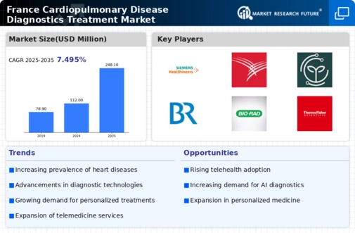 France Cardiopulmonary Disease Diagnostics Treatment Market Research Report - Forecast to 2035 Infographic