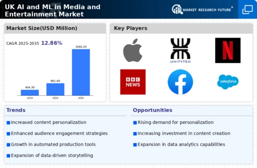 UK AI ML in Media and Entertainment Market Research Report - Forecast to 2035 Infographic