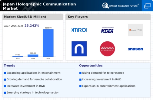 Japan Holographic Communication Market Infographic