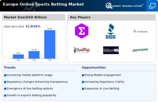 Europe Online Sports Betting Market Research Report - Forecast to 2035 Infographic
