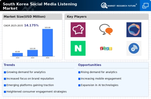 South Korea Social Media Listening Market Research Report - Forecast to 2035 Infographic